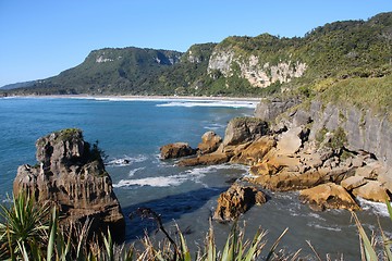 Image showing Punakaiki, New Zealand