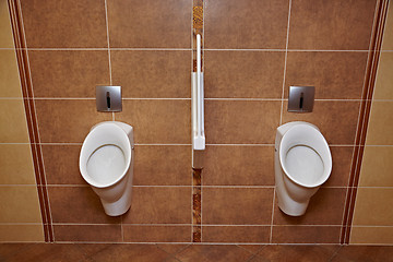 Image showing Urinals