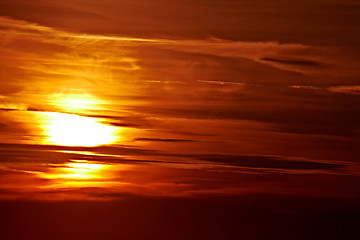 Image showing Sunset