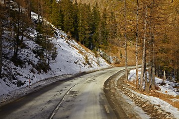 Image showing Mountain Road