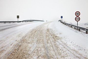 Image showing Snowy Highway