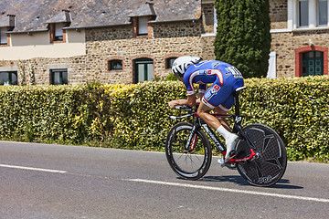 Image showing The Cyclist Alexandre Geniez