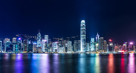 Image showing Hong Kong night