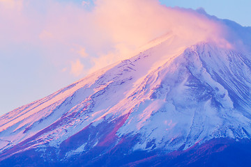 Image showing Mt. Fuji close up