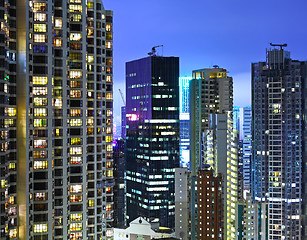 Image showing Buildings in Hong Kong