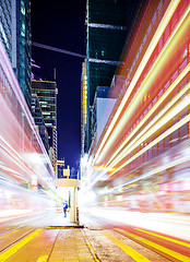 Image showing Traffic light in city