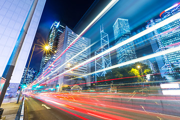 Image showing Hong Kong night