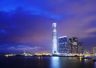 Image showing Kowloon skyline in Hong Kong