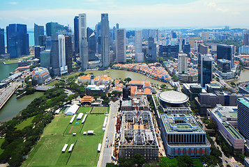 Image showing Singapore skyline