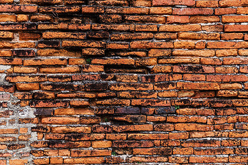 Image showing Ancient brick wall