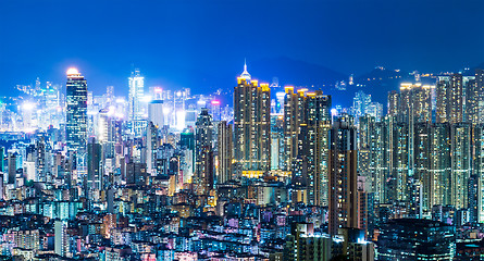 Image showing Urban cityscape in Hong Kong