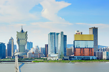 Image showing Macau skyline