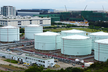 Image showing Oil tank