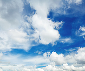 Image showing Sunny day cloudscape