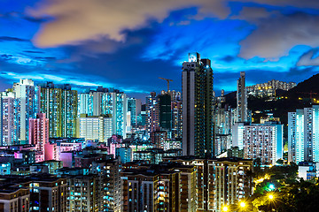 Image showing Urban city in Hong Kong