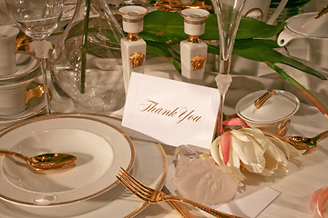 Image showing Thank you