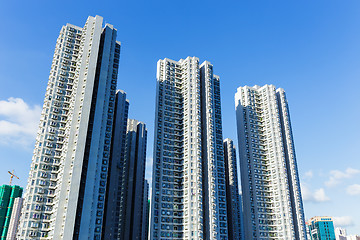 Image showing Public housing building in Hong Kong