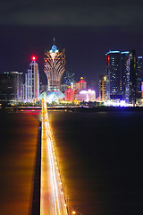 Image showing Macau at night