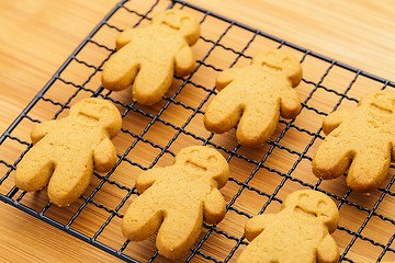 Image showing Homemade gingerbread cookies