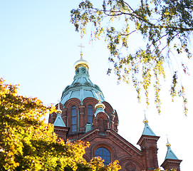 Image showing Uspensky Cathedral Helsinki