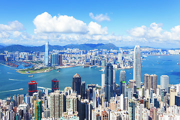 Image showing Hong Kong cityscape 