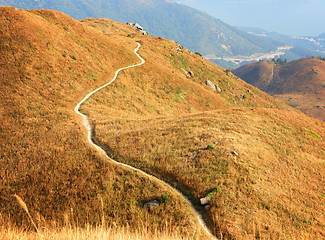 Image showing Mountain path