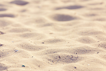 Image showing Sand beach background