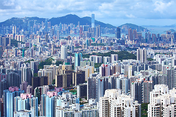 Image showing City view in Hong Kong