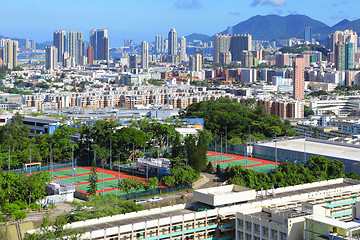 Image showing Hong Kong skyline