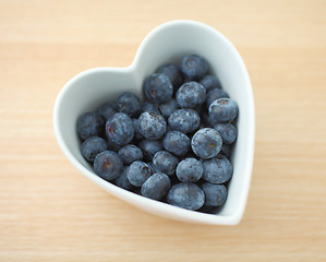 Image showing Love blueberry