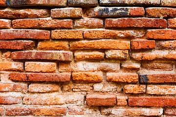 Image showing Ancient brick wall