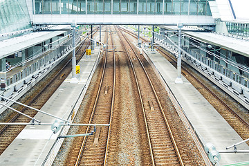 Image showing Railway tracks