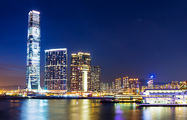 Image showing Kowloon skyline