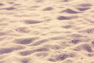 Image showing Sand beach background