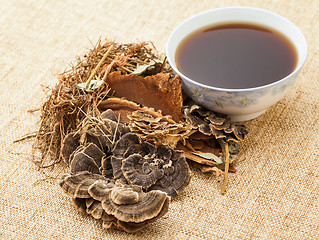 Image showing Chinese herbal medicine