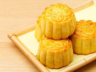 Image showing Chinese mooncake