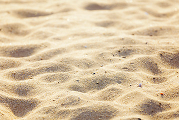 Image showing Sand beach background