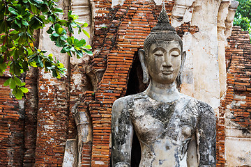 Image showing Ancient Buddha statue