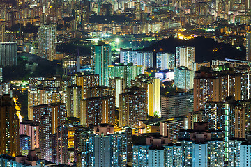 Image showing Hong Kong night