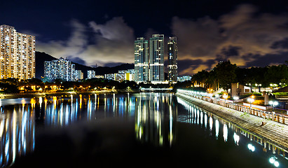 Image showing Residential district in Hong Kong