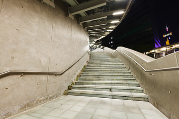 Image showing Cement staircase