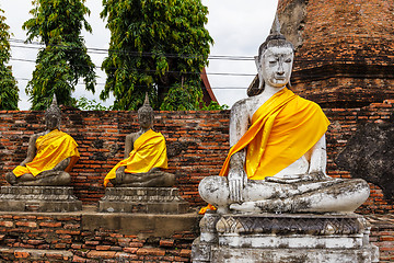 Image showing Ancient Buddha statue