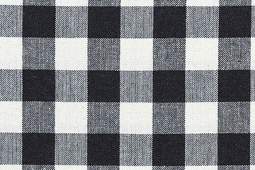 Image showing checkered tablecloth