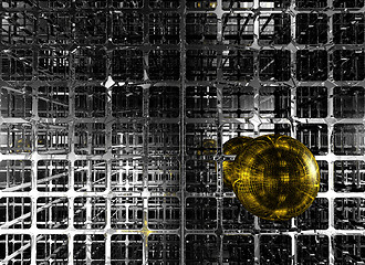 Image showing golden sphere