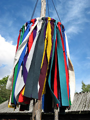 Image showing folk ribbons decoration