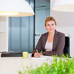 Image showing Senior business woman