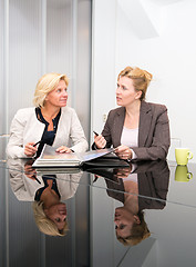 Image showing senior business women meeting