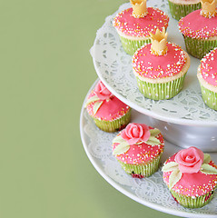 Image showing Wedding cupcakes