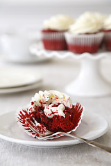 Image showing Redvelvet cupcake