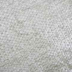 Image showing Grey woven texture as background